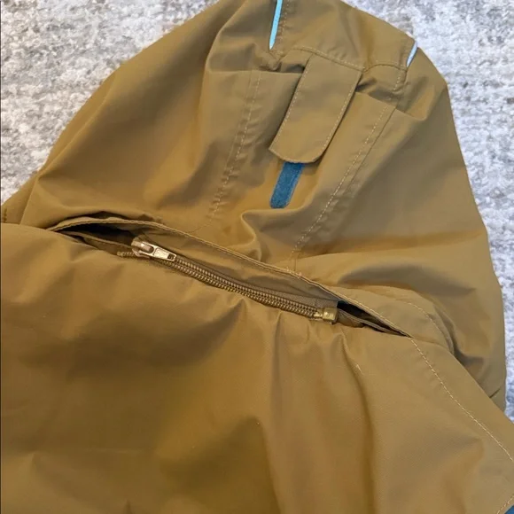 Kamik Olive and Teal Hooded Ski Jacket - Picture 9 of 12